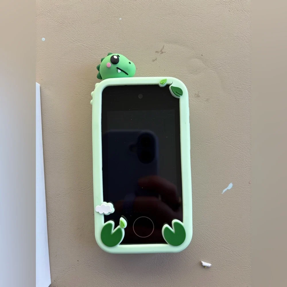 Kids Camera & Phone Toy - green Dino